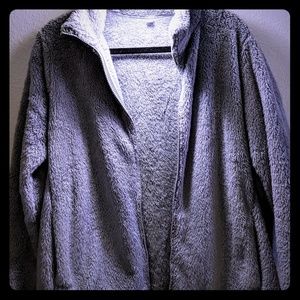 [Uniqlo] Cuddly Grey Jacket XXL EUC